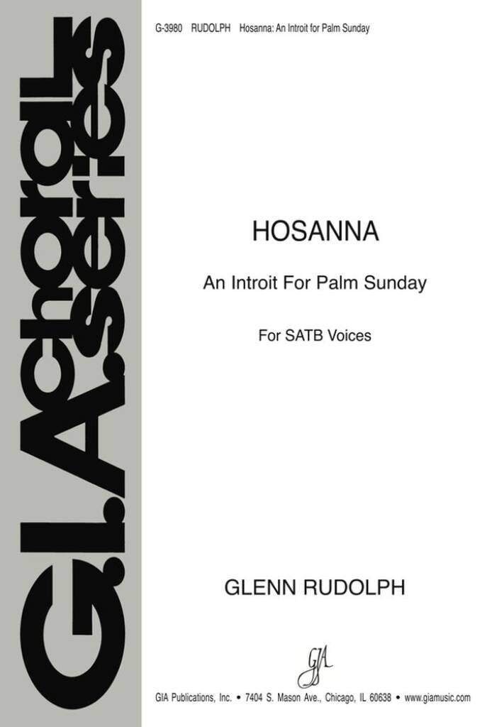 Hosanna: An Introit for Palm Sunday